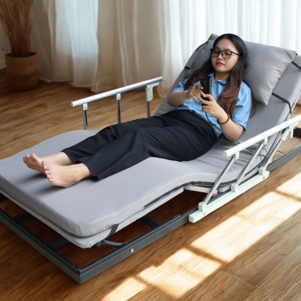 Ghế bệt tatami, ghế thư giãn, tựa lưng cho người già, người bệnh đau lưng, thoát vị, tai biến